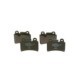 Set placute frana spate BOSCH VW TOUAREG 2.5D-6.0 10.02-05.10 70.3 mm x 86.3 mm x 16.8 mm