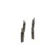 Set placute frana spate BOSCH VW TOUAREG 2.5D-6.0 10.02-05.10 70.3 mm x 86.3 mm x 16.8 mm