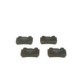 Set placute frana spate BOSCH VW TOUAREG 2.5D-6.0 10.02-05.10 70.3 mm x 86.3 mm x 16.8 mm