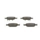 Set placute frana fata BOSCH pentru HONDA ACCORD VIII, CIVIC IX 1.4-2.4, dimensiuni 55.2 mm x 155.2 mm x 17.8 mm