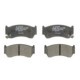 Set placute frana fata BOSCH pentru NISSAN ALMERA I 1.4/1.6/2.0D 09.95-07.00, inaltime 47.8 mm, latime 108.7 mm, grosime 15.9 mm
