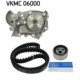 Set pompa apa + curea dintata SKF pentru RENAULT 19 I, 19 II, CLIO I, CLIO II, MEGANE I CLASSIC, MEGANE SCÉNIC, RAPID/MINIVAN 1.2/1.4/1.6