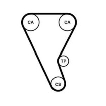 Curea de distributie CONTITECH