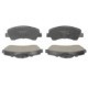 Set placute frana fata LPR pentru CITROEN C4 CACTUS, C-ELYSEE; PEUGEOT 301, 308 I, 308 II 1.2-2.0D 11.12, dimensiuni 60.2x133.0x18.8 mm