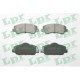 Set placute frana fata LPR pentru CITROEN C4 CACTUS, C-ELYSEE; PEUGEOT 301, 308 I, 308 II 1.2-2.0D 11.12, dimensiuni 60.2x133.0x18.8 mm