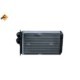 Schimbator caldura incalzire habitaclu NRF SEAT TOLEDO II HEATER RHD 10/98, inaltime 157 mm, latime 234 mm, grosime 42 mm, aluminiu