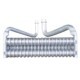 Evaporator aer conditionat NRF Skoda Fabia 1.9 SDI Seat Cordoba 1.9 TDI 235 mm x 230 mm x 65 mm