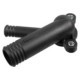 Flansa lichid racire FEBI soclu cap cu sistem de racire BMW 316i 318i/is, cu etansare, 2 iesiri, montare cap motor, material plastic