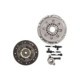 Set ambreiaj LUK cu rulment hidraulic 240mm pentru NISSAN INTERSTAR, PRIMASTAR, OPEL MOVANO A, VIVARO A, RENAULT MASTER II, TRAFIC II 1.9D