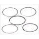 Set segmenti piston GOETZE 76,5 mm STD 1,2-1,5-2,5 pentru FORD SCORPIO I, SEAT AROSA, CORDOBA, IBIZA II, III, SKODA FABIA I, VW