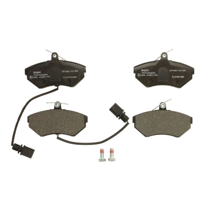 Set placute frana,frana disc DELPHI