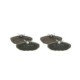 Set placute frana Spate BOSCH pentru DODGE VIPER, JAGUAR S-TYPE II, Inaltime 49.6 mm, Latime 114.3 mm, Grosime 17.8 mm