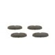 Set placute frana Spate BOSCH pentru DODGE VIPER, JAGUAR S-TYPE II, Inaltime 49.6 mm, Latime 114.3 mm, Grosime 17.8 mm