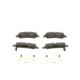 Set placute frana fata BOSCH frana disc pentru HYUNDAI I10 I, I10 II, I10 III 1.0/1.0LPG/1.2 50.6mm x 132.5mm x 16.6mm