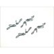 Set accesorii sabot de frana ATE pentru DS DS 3, CITROEN C2, C3, C4 CACTUS, PEUGEOT 1007 1.0-1.6LPG
