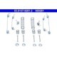 Set accesorii sabot de frana ATE pentru DS DS 3, CITROEN C2, C3, C4 CACTUS, PEUGEOT 1007 1.0-1.6LPG