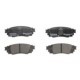 Set placute frana spate BOSCH pentru TOYOTA CAMRY, C-HR, RAV 4 V, YARIS CROSS 1.2-2.5H, dimensiuni 42.5 mm x 121.6 mm x 14.5 mm
