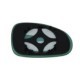 Sticla oglinda laterala Stanga plat BLIC DAEWOO MATIZ FSO MATIZ 09.98-