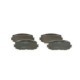 Set placute frana fata BOSCH pentru TOYOTA PRIUS, YARIS, YARIS/VIOS, YARIS/HATCHBACK 1.0-1.8H dimensiuni 54.3mm x 122.8mm x 17.5mm