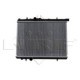 Radiator racire motor NRF pentru CITROEN BERLINGO, C4, XSARA, PEUGEOT 2008, 206, dimensiuni 380x534x24 mm