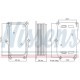 Radiator ulei NISSENS 130x60x193mm compatibil MERCEDES ATEGO 3 OM934.911/OM934.913 04.13-
