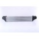 Intercooler compresor NISSENS CDI MERCEDES W203 00 650 mm x 127 mm x 62 mm aluminiu plastic fără supapa AGR