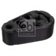 Suport sistem esapament FEBI pentru BMW 5 E60 E61 2.0D 2.5D 3.0D 09.02-12.10, montare spate partea de jos, material cauciuc
