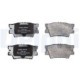 Set placute frana Spate DELPHI pentru VOLVO 340-360, LEXUS ES, HS, PONTIAC VIBE, TOYOTA AVALON, CAMRY, RAV 4 III, RAV 4 IV 1.8-3.5