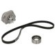 Set pompa apa + curea dintata HEPU pentru FIAT PALIO, PANDA, PUNTO, LANCIA Y, 125 dinti, latime 15.0 mm, intinzator inclus