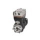 Compresor aer comprimat KNORR 460cm³ 2 cilindri racire cu lichid pentru IVECO EUROTRAKKER TRAKKER I F2BE0681A-F3BE0681G