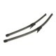 Lamela stergator fata VISIOFLEX 550/450mm pentru BMW, set 2 buc, tip jointless, cu spoiler, lungime 550mm si 450mm