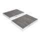 Filtru aer habitaclu carbon activat FILTRON pentru MERCEDES S (C216), S (W221, V221) 2.2D-6.2 10.05-12.13 30mm x 184mm x 261mm