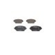 Set placute frana fata BOSCH pentru HONDA ACCORD VI, NISSAN ALMERA TINO, PRIMERA 1.6-2.3, inaltime 59.0 mm, latime 131.9 mm, grosime 16.5 mm