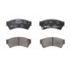 Set placute frana fata BOSCH pentru MAZDA 6 1.8-2.5 08.07-07.13, inaltime 58.8 mm, latime 137.0 mm, grosime 17.4 mm