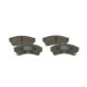 Set placute frana fata BOSCH pentru MAZDA 6 1.8-2.5 08.07-07.13, inaltime 58.8 mm, latime 137.0 mm, grosime 17.4 mm