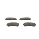 Set placute frana fata BOSCH pentru MAZDA 6 1.8-2.5 08.07-07.13, inaltime 58.8 mm, latime 137.0 mm, grosime 17.4 mm