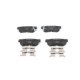 Set placute frana spate BOSCH pentru HYUNDAI ELANTRA IV, GETZ, GRANDEUR, HIGHWAY, MATRIX, SANTA FÉ I, SANTA FÉ II, SONATA IV, SONATA V, TRAJET, TUCSON, XG 1.4-3.8