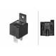 Releul curentului de lucru HELLA GP 24V 4 conexiuni IP67 cu magnet și cleme