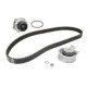 Set pompa apa INA + curea dintata 138 dinti pentru AUDI A4 B6, A6 C4; SEAT ALHAMBRA, CORDOBA, IBIZA III-IV, LEON; SKODA FABIA I, OCTAVIA I