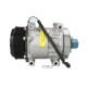 Compresor climatizare NISSENS pentru IVECO EUROCARGO I-III 09.00-09.15, 4 gauri fixare, 24V, R134a, diametru fulie 119mm