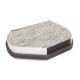 Filtru aer habitaclu KNECHT anti-alergic carbon activat MERCEDES C T-MODEL S202 C W202 CLK A208 C208 E T-MODEL S210 E VF210 E W210 SLK R170 1.8-5.4 03.93-12.08