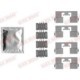 Set accesorii placute frana Spate QUICK BRAKE pentru CHEVROLET CRUZE, ORLANDO, TRAX; CITROEN C3 PICASSO; OPEL AMPERA, ASTRA J, CASCADA, MOKKA