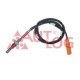 Senzor temperatura gaze evacuare AUTLOG pentru AUDI A3, SEAT LEON, SKODA OCTAVIA III, VW GOLF VII, lungime cablu 620 mm
