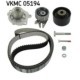 Set pompa apa + curea dintata SKF pentru ALFA ROMEO 147, 156, 159; FIAT CROMA, DOBLO, GRANDE PUNTO, PUNTO, SEDICI 1.9D/2.4D 09.97-