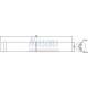 Uscător aer condiționat NISSENS pentru MERCEDES SPRINTER 3,5-T B906 B907 B910 3-T B906 B907 B910 1.8-3.5 04.06, 300 mm înălțime, 40 mm diametru