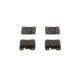 Set placute frana spate BOSCH pentru MERCEDES 124 (A124), 124 (C124), 124 T-MODEL (S124), 124 (W124), 190 (W201), C T-MODEL (S202), C (W202), E (A124), E (C124) 1.8-6.0