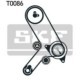 Set curea de distributie SKF pentru CITROEN C25, FIAT DUCATO 1.9D, curea 25.0 mm, 173 dinti, pinion inclus