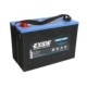 Baterie de alimentare EXIDE 12V 100Ah/800A DUAL AGM MARINE/RV (L+ borna standard + borna cu filet) 330x173x240 mm