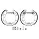 Set saboti frana TEXTAR pentru DACIA LOGAN II, LOGAN MCV II, SANDERO II, RENAULT CLIO II, CLIO IV, preasamblat, 39.0 mm, 17.46 mm, 203.0 mm