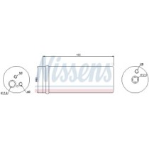 Uscator,aer conditionat NISSENS